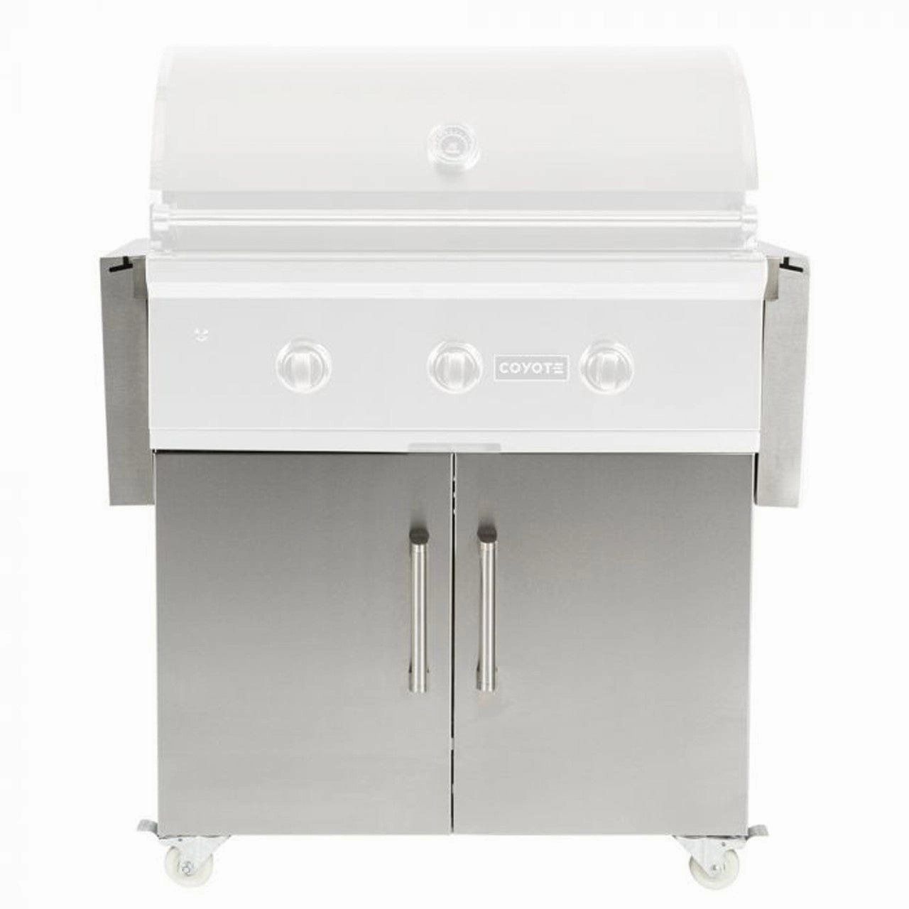 Coyote C-Series 34-inch Stainless Steel Grill Cart C1C34CTStainless steel BBQ tool set
