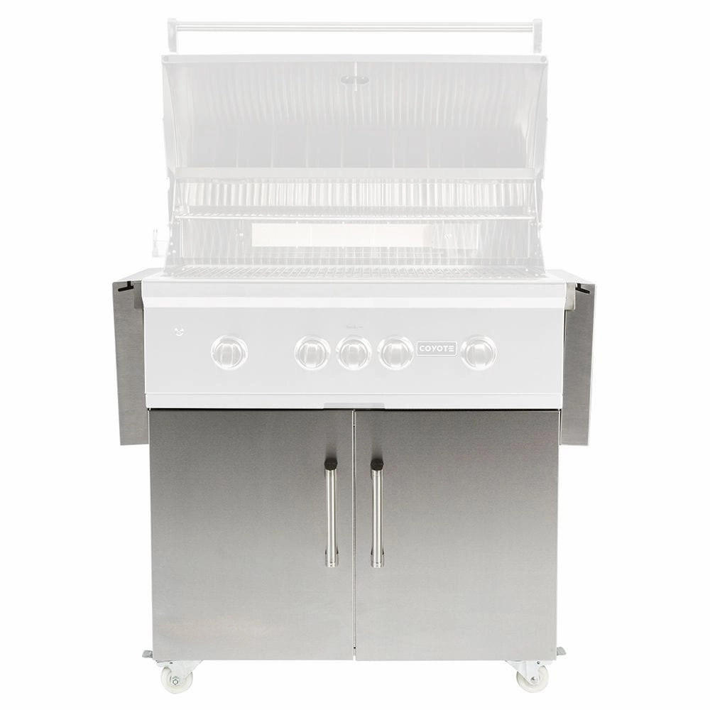 Coyote C-Series 36-inch Stainless Steel Grill Cart C1S36CT