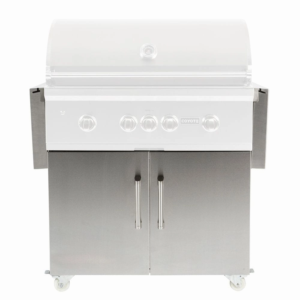 Coyote C-Series 36-inch Stainless Steel Grill Cart C1S36CTStainless steel BBQ tool set