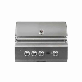 Coyote S-Series 30-inch Built-In Rapid Sear LP Gas Grill C2SL30LP compact BBQ grill for small spaces