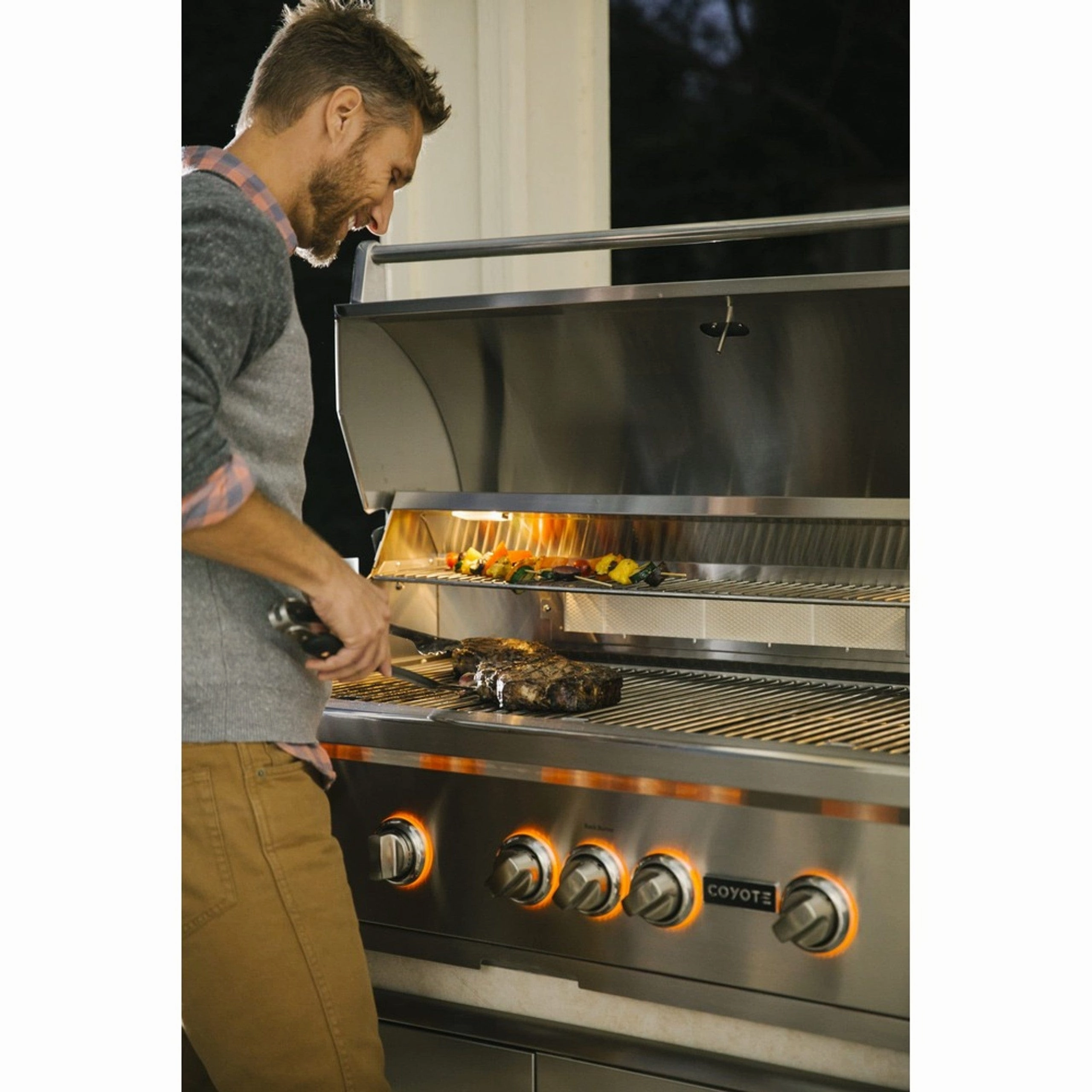 Coyote S-Series 36-inch Built-In Natural Gas Grill C2SL36NG