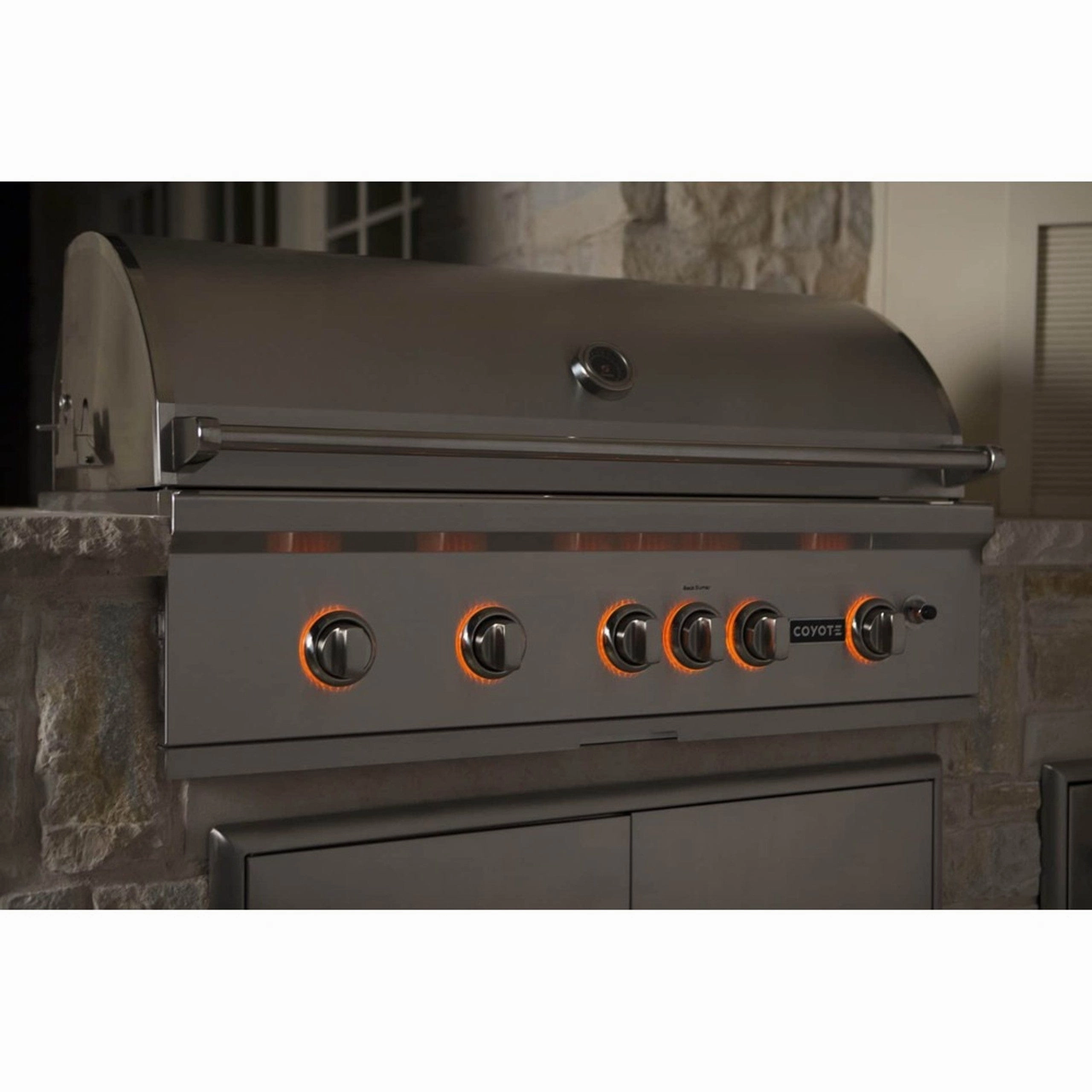 Coyote S-Series 42-inch Rapid Sear Built-In LP Gas Grill C2SL42LP