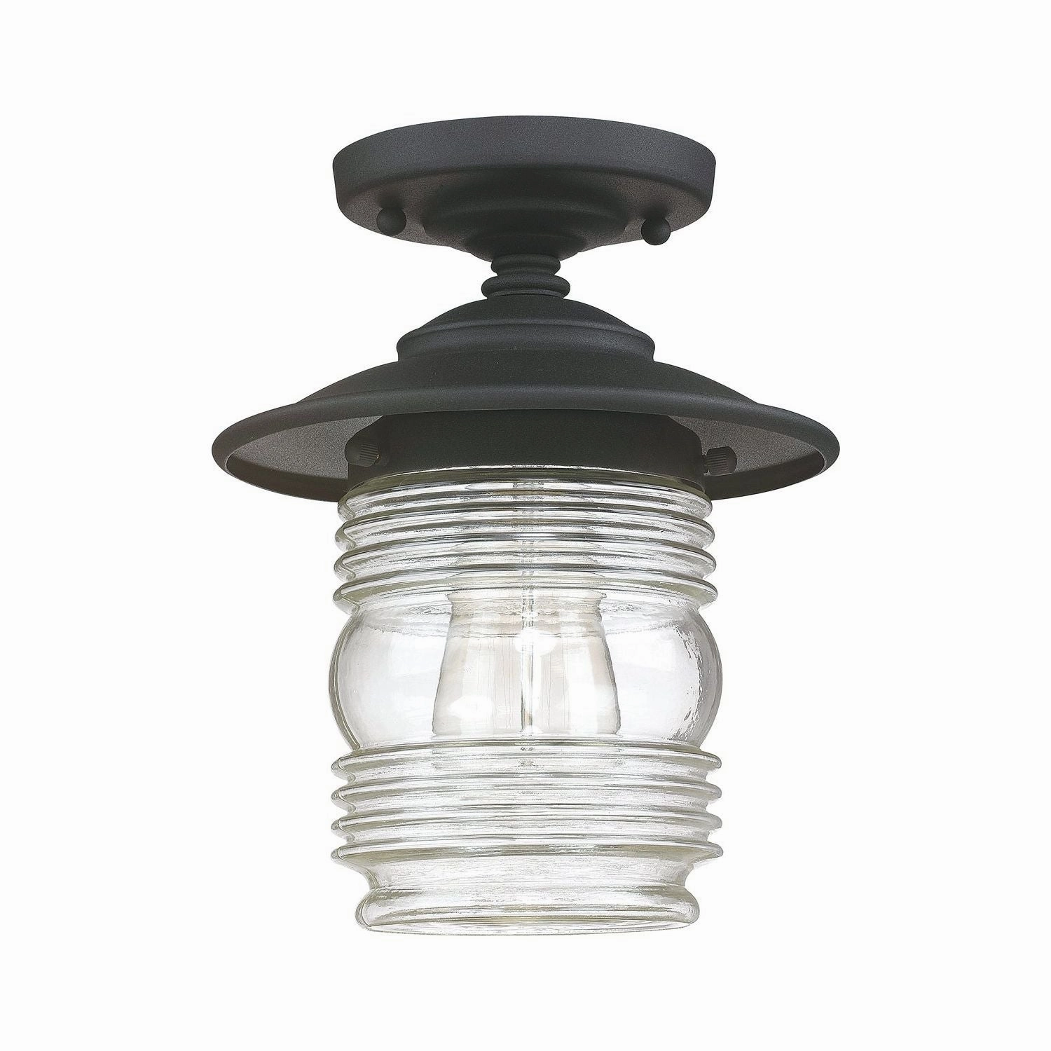Creekside 1-Light Outdoor Flush MountWeatherproof outdoor lighting
