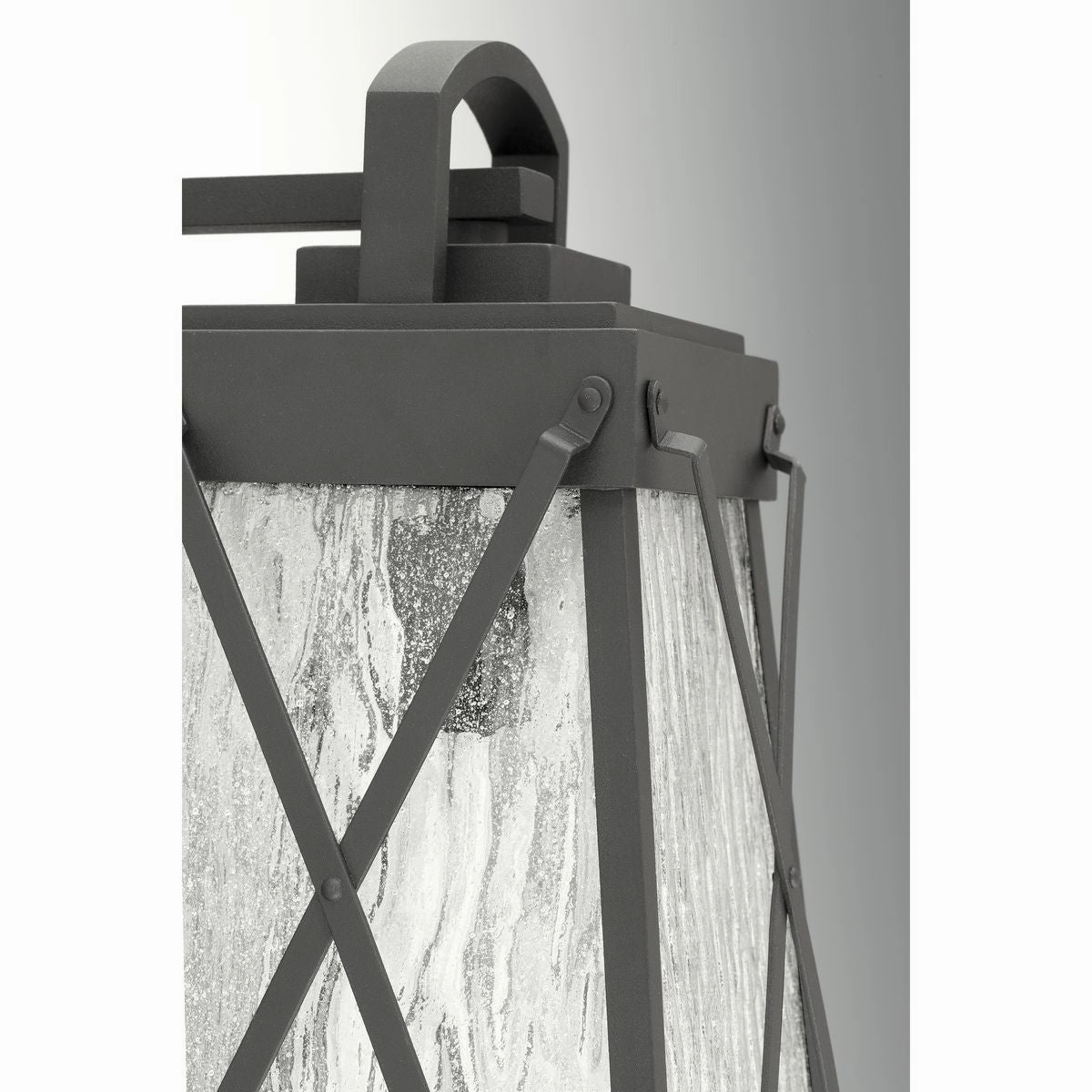 Creighton One Light Wall Lantern Black