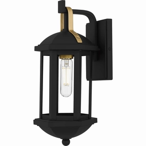 Crestfield One Light Outdoor Wall Lantern Matte BlackOutdoor wall sconces with motion sensor
