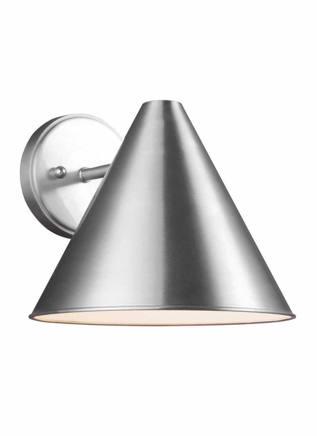 Crittenden One Light Outdoor Wall Lantern Satin AluminumOutdoor wall sconces with motion sensor