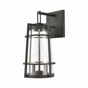 Crofton Two Light Wall Sconce CharcoalOutdoor wall sconces with motion sensor