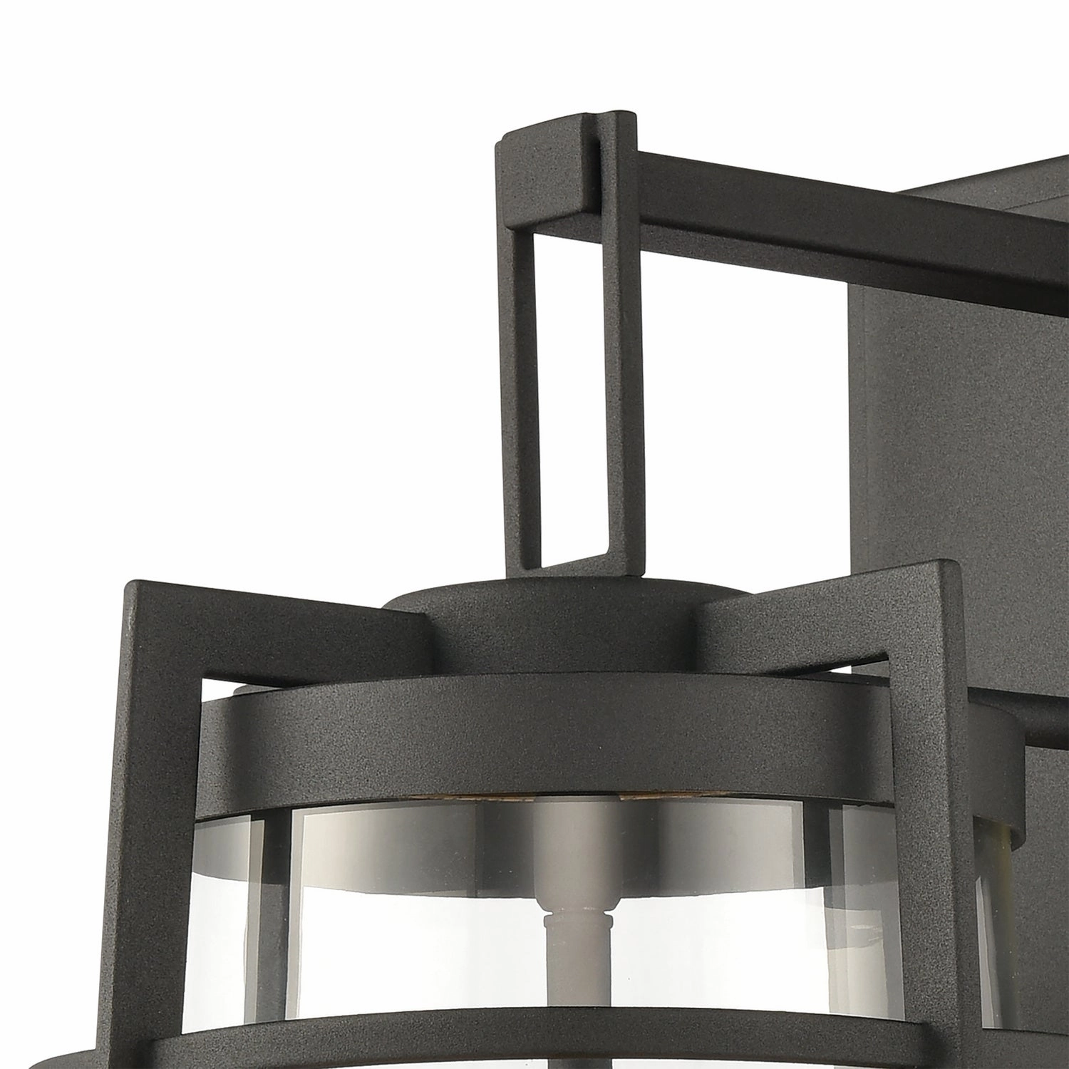 Crofton Two Light Wall Sconce Charcoal