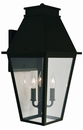 Croydon Three Light Wall Mount Satin BlackOutdoor wall sconces with motion sensor