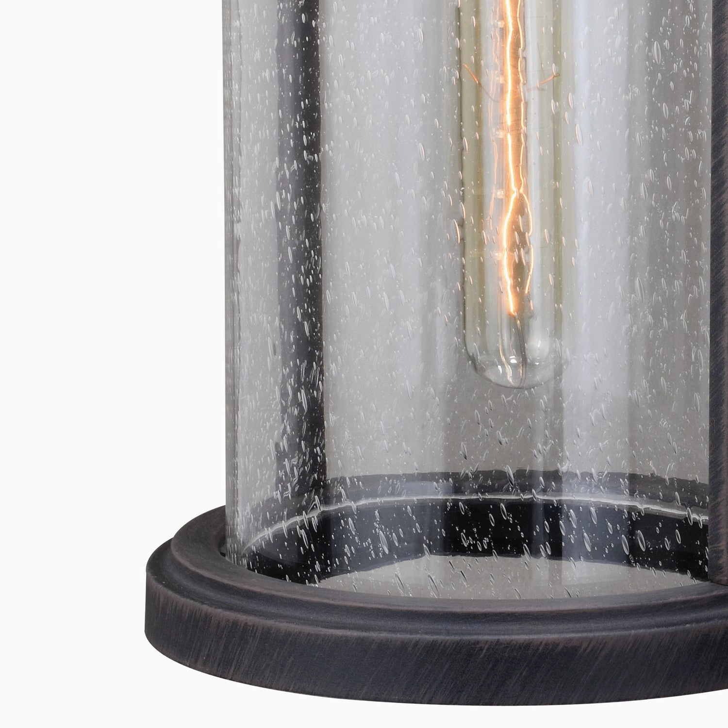 Cumberland One Light Outdoor Wall Mount Rust Iron
