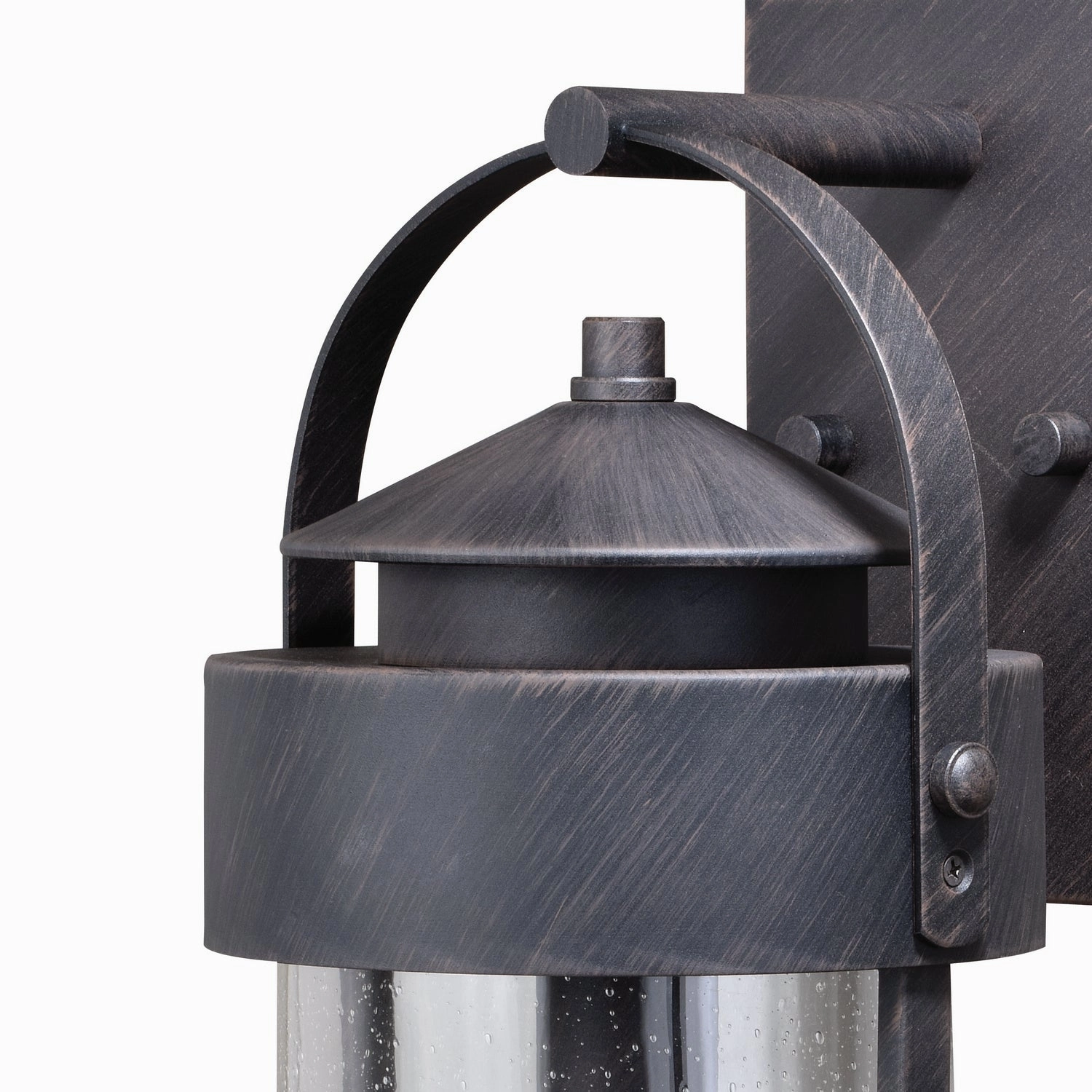Cumberland One Light Outdoor Wall Mount Rust Iron