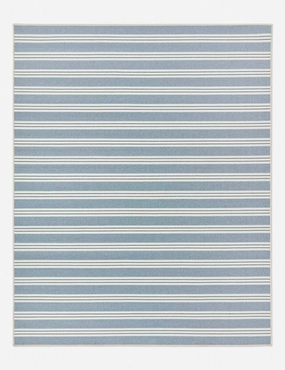 Custom Minetta Hand-Loomed Indoor / Outdoor Rug, Lapiswaterproof outdoor patio rug