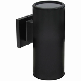 Cylinder 10" Round Outdoor Wall SconceWeatherproof outdoor lighting