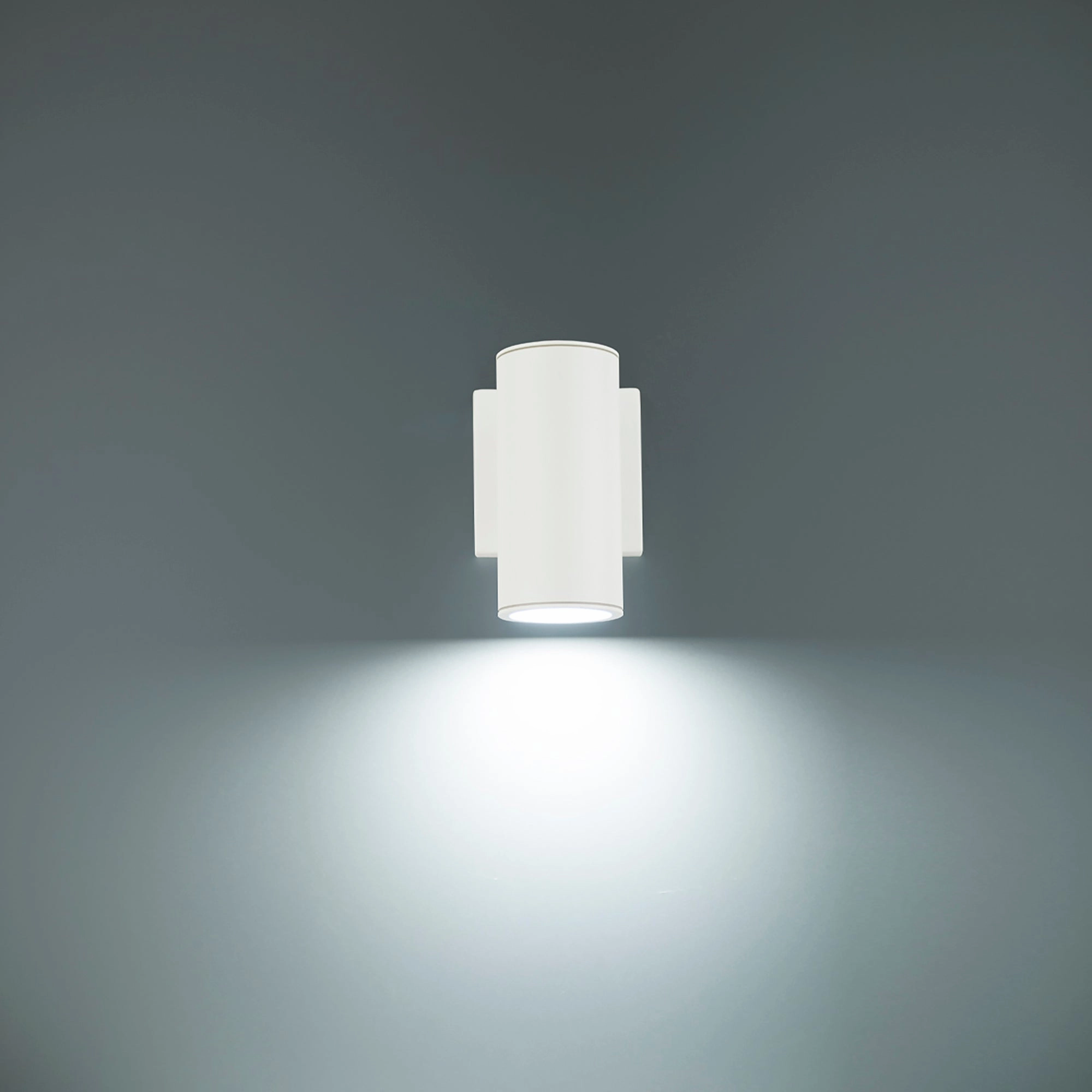 Cylinder LED Single Up or Down Indoor/Outdoor Wall Light