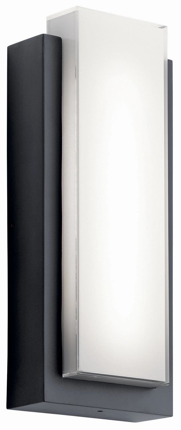 Dahlia LED Outdoor Wall Mount BlackOutdoor wall sconces with motion sensor