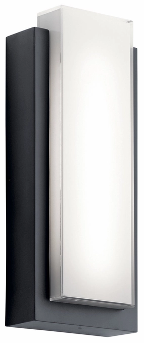 Dahlia LED Outdoor Wall Mount BlackOutdoor wall sconces with motion sensor