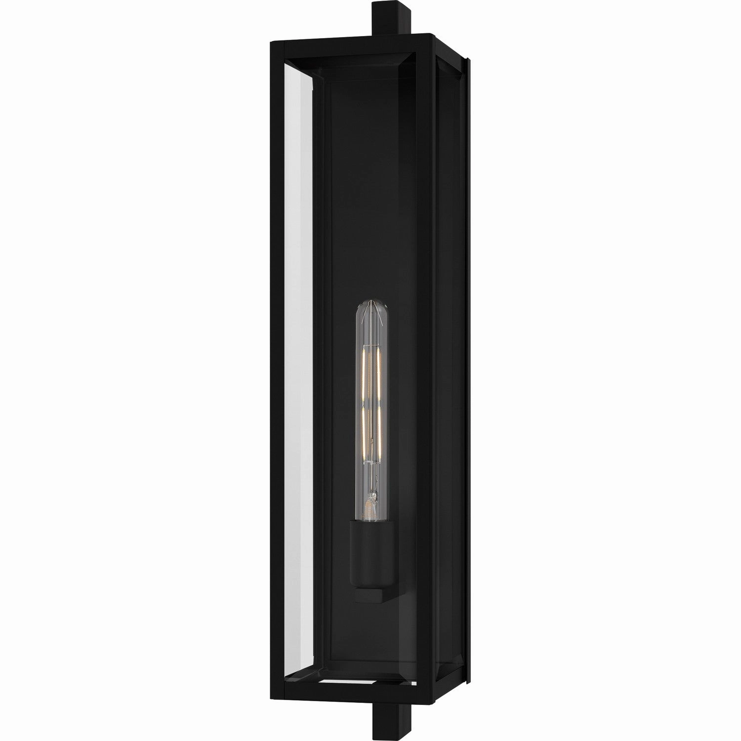 Dale One Light Outdoor Wall Lantern Matte BlackOutdoor wall sconces with motion sensor