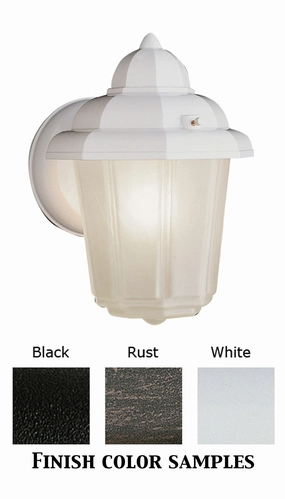 Dale One Light Wall Lantern RustOutdoor wall sconces with motion sensor