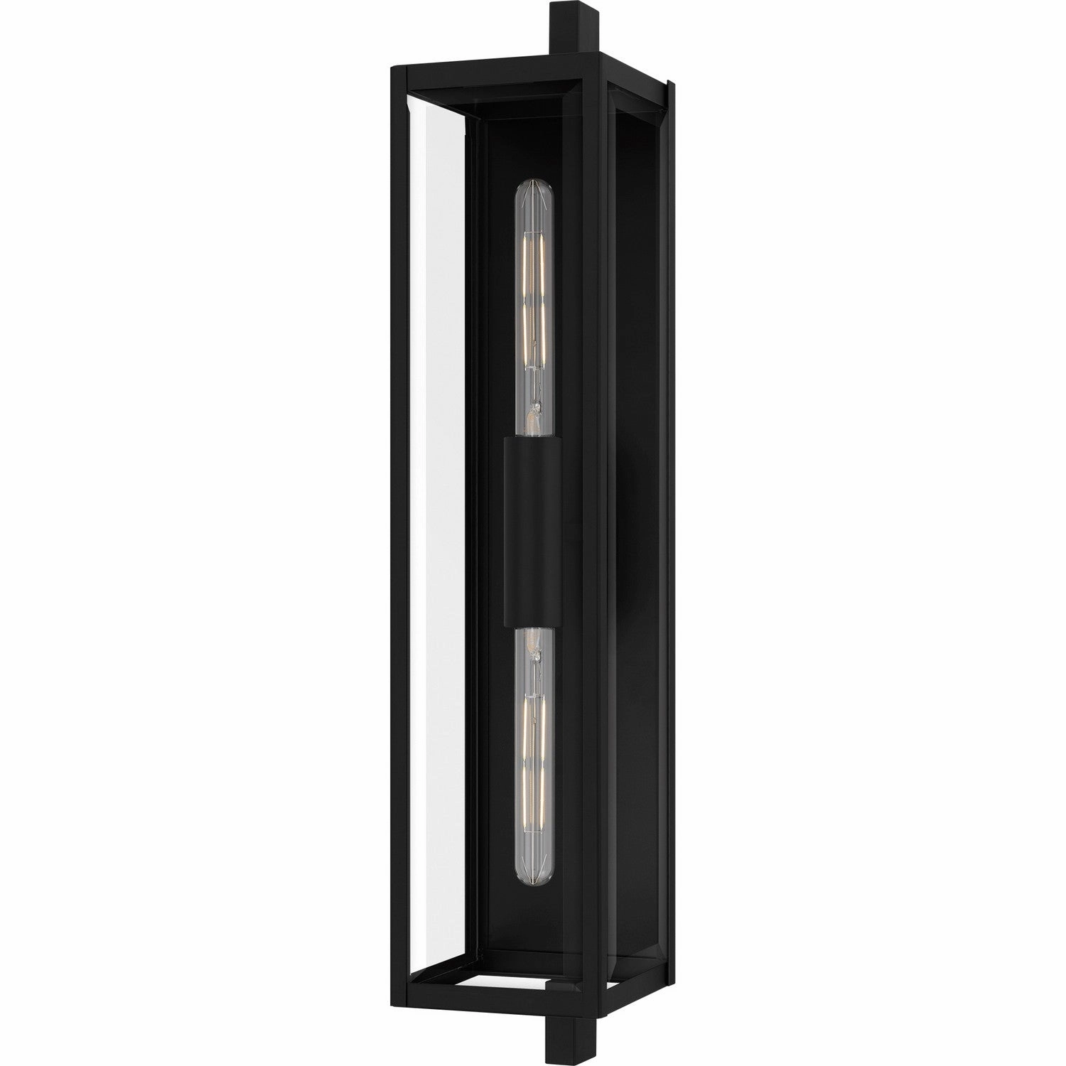 Dale Two Light Outdoor Wall Lantern Matte BlackOutdoor wall sconces with motion sensor