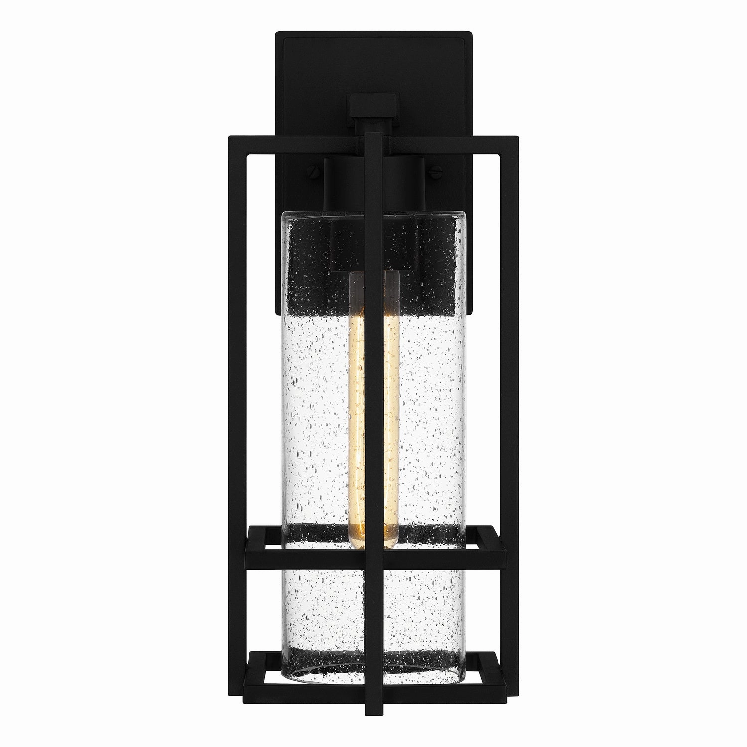 Damien One Light Outdoor Wall Mount Earth Black