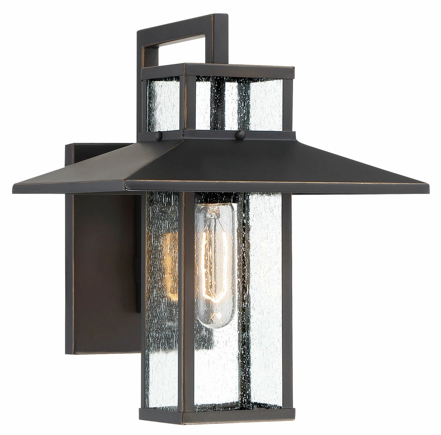Danforth Park One Light Outdoor Wall Mount Oil Rubbed Bronze W/ Gold HighOutdoor wall sconces with motion sensor