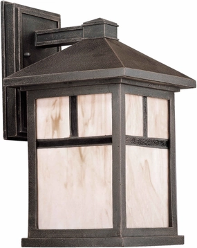 Dark Sky One Light Outdoor Lantern Painted RustOutdoor wall sconces with motion sensor