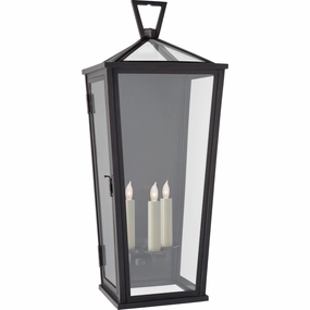 Darlana Large Tall 3/4 Wall LanternWeatherproof outdoor lighting