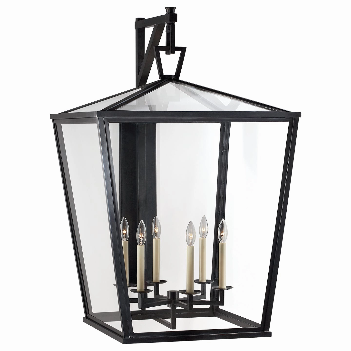 Darlana Outdoor Six Light Bracket Lantern BronzeOutdoor wall sconces with motion sensor