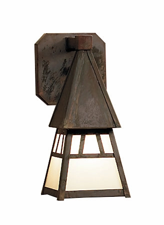 Dartmouth One Light Wall Mount Mission BrownOutdoor wall sconces with motion sensor