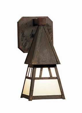 Dartmouth One Light Wall Mount Mission BrownOutdoor wall sconces with motion sensor
