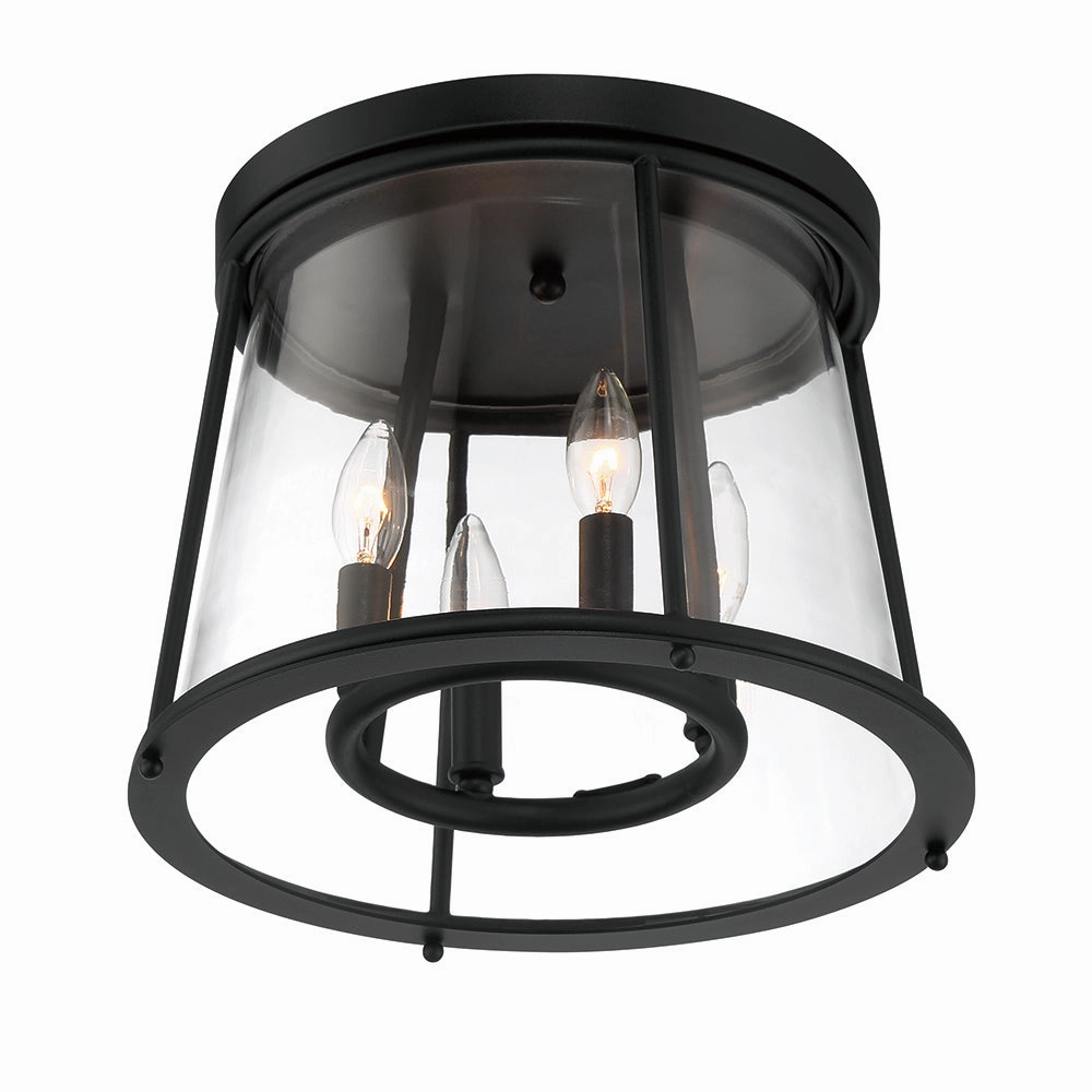 Daulle 14" 4 Light Outdoor Ceiling Light