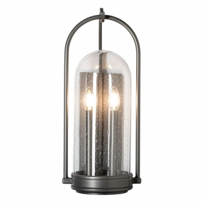 Davis Two Light Outdoor Wall Sconce Coastal Natural IronOutdoor wall sconces with motion sensor