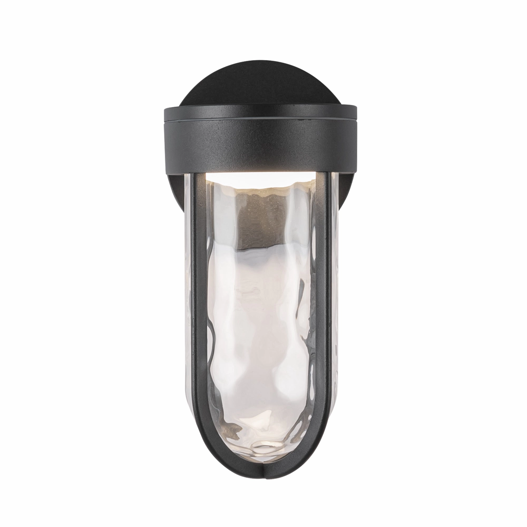 Davy LED Exterior Wall Sconce Black