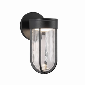 Davy LED Exterior Wall Sconce BlackOutdoor wall sconces with motion sensor