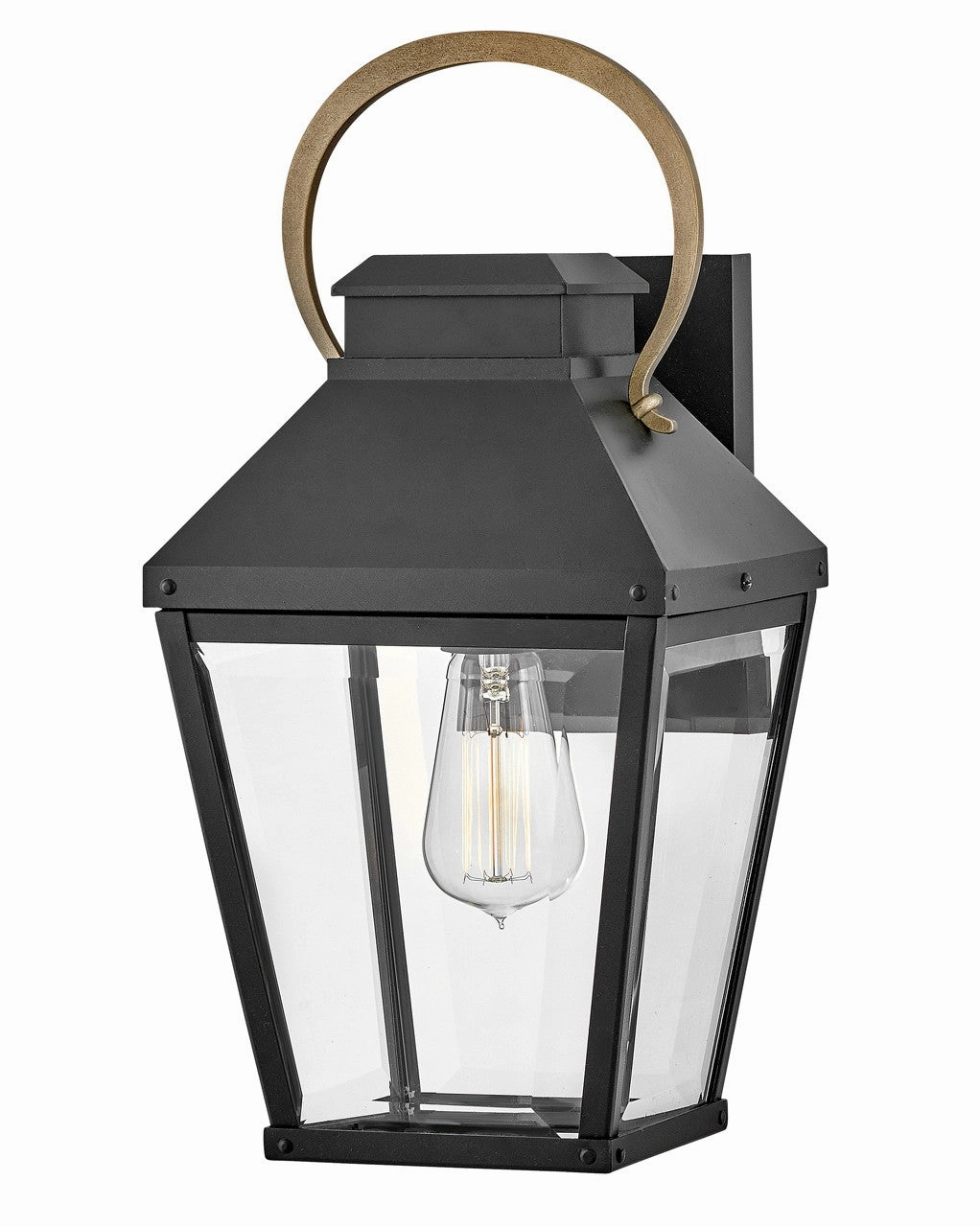 Dawson LED Wall Mount BlackOutdoor wall sconces with motion sensor