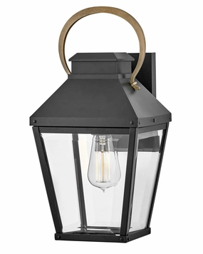 Dawson LED Wall Mount BlackOutdoor wall sconces with motion sensor