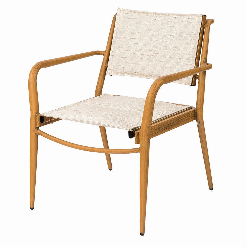 Daytona Stackable Padded Sling Dining Chair