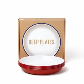 Deep Plates (Set of 4) durable outdoor garden light fixtures