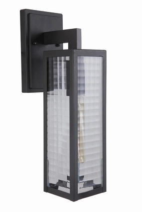 Deka One Light Wall Mount MidnightOutdoor wall sconces with motion sensor
