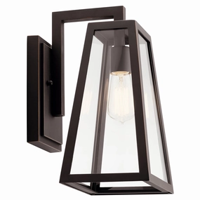 Delison One Light Outdoor Wall Mount Rubbed BronzeOutdoor wall sconces with motion sensor