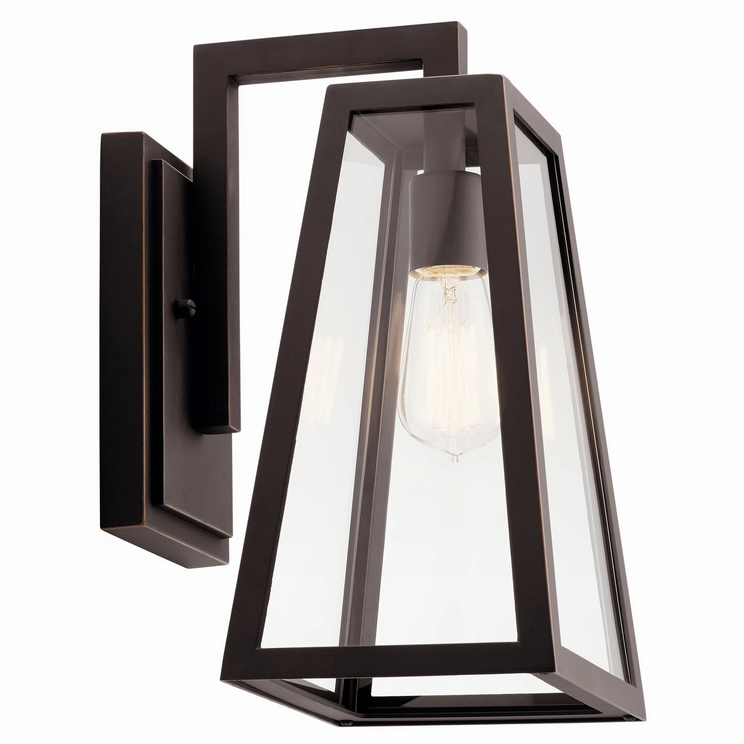 Delison One Light Outdoor Wall Mount Rubbed BronzeOutdoor wall sconces with motion sensor