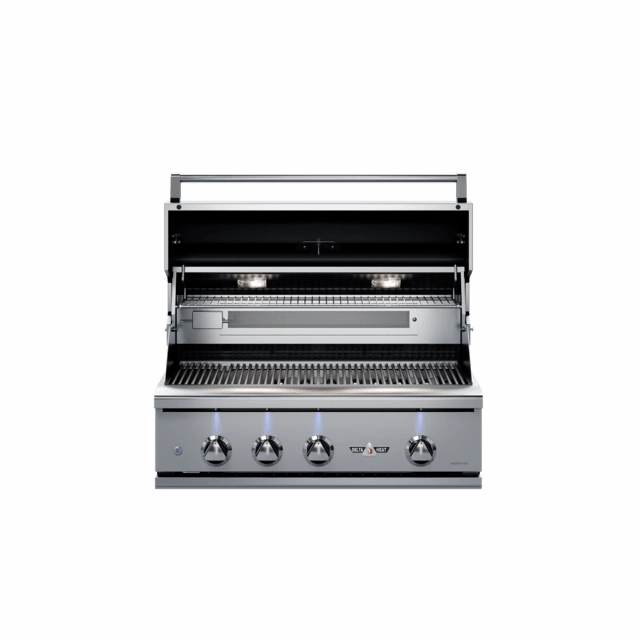 Delta Heat 32-Inch Built-In Gas Grill with Rotisserie and Sear Zone DHBQ32RS-D professional outdoor BBQ grill set