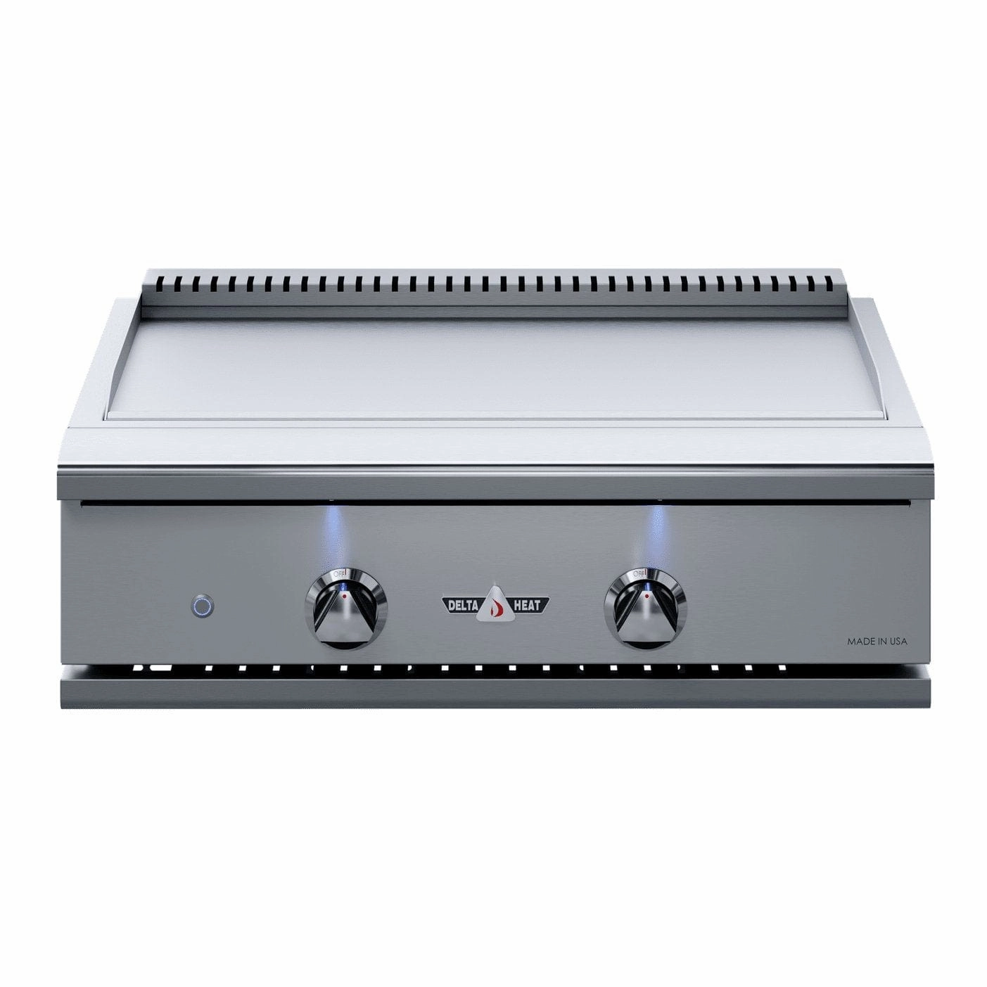 Delta Heat 32-Inch Built-In Griddle Teppanyaki Grill Flat Top DHTG32 heavy-duty flat top grilling station