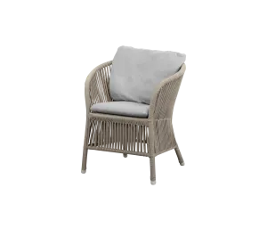 Derby chairoutdoor dining chair with armrests