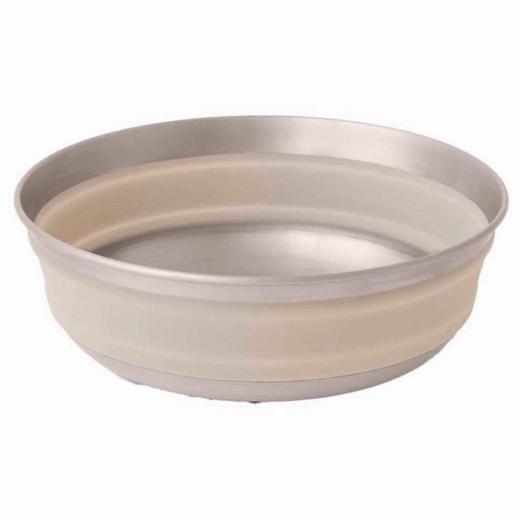 Detour Stainless Steel Collapsible Bowl durable outdoor garden light fixtures