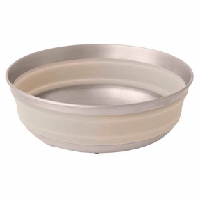 Detour Stainless Steel Collapsible Bowl durable outdoor garden light fixtures