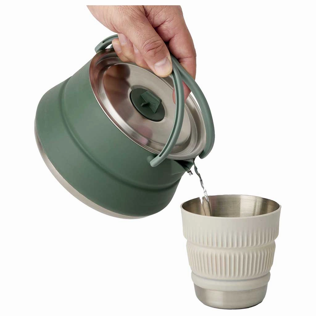 Detour Stainless Steel Collapsible Kettle