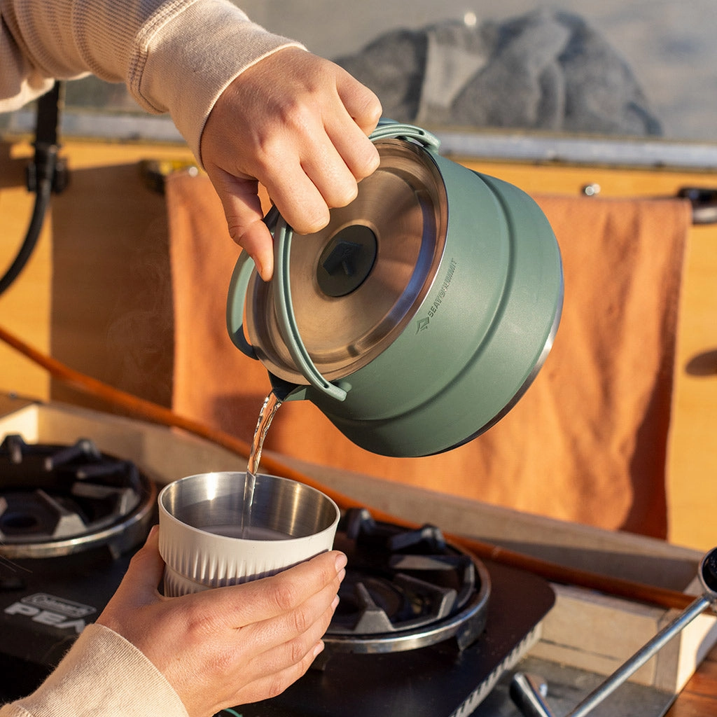 Detour Stainless Steel Collapsible Kettle