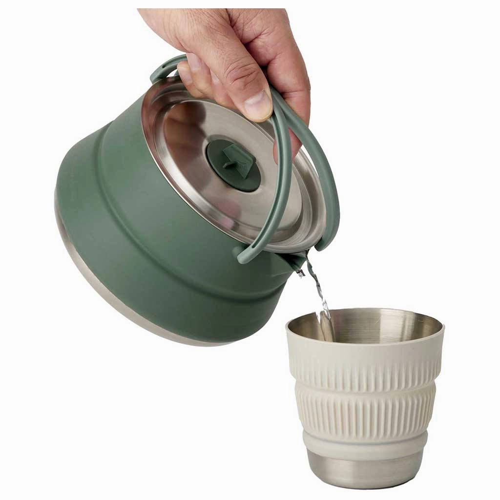 Detour Stainless Steel Collapsible Kettle