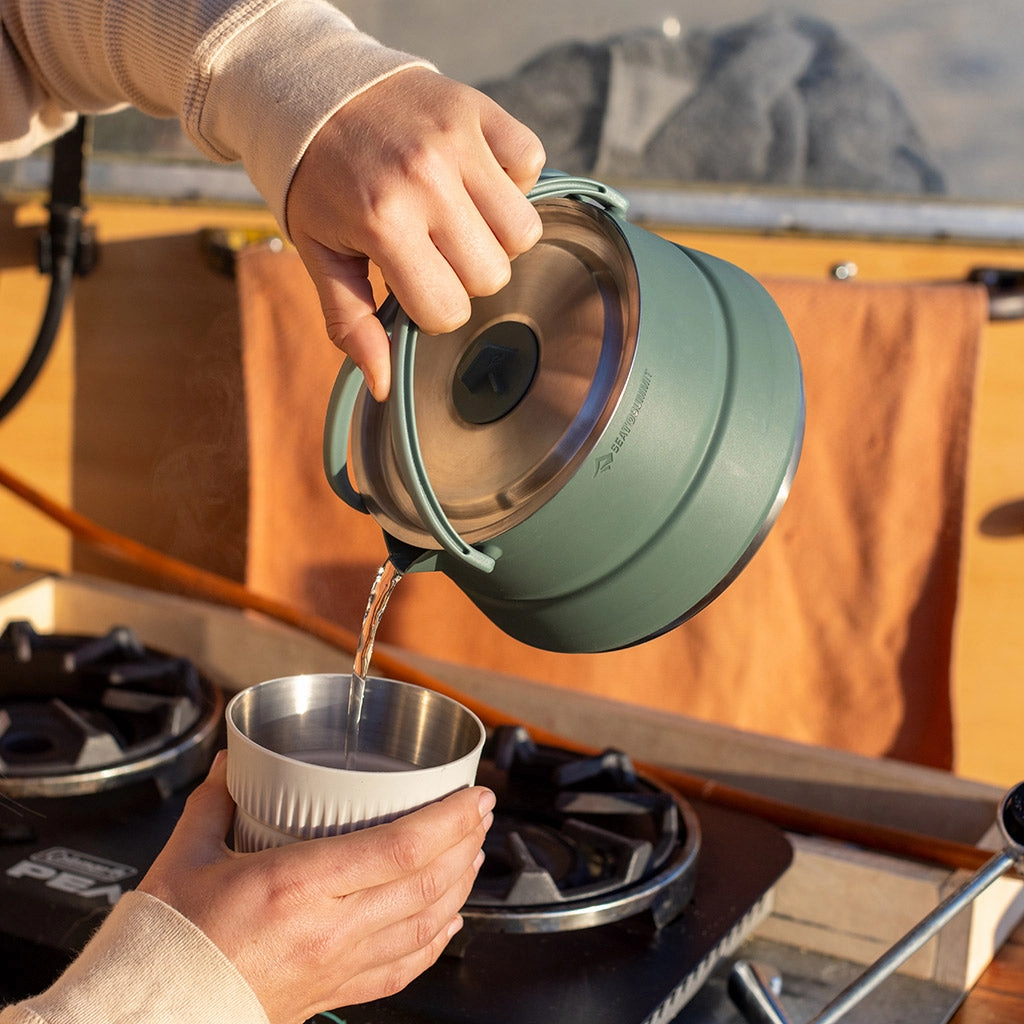 Detour Stainless Steel Collapsible Kettle